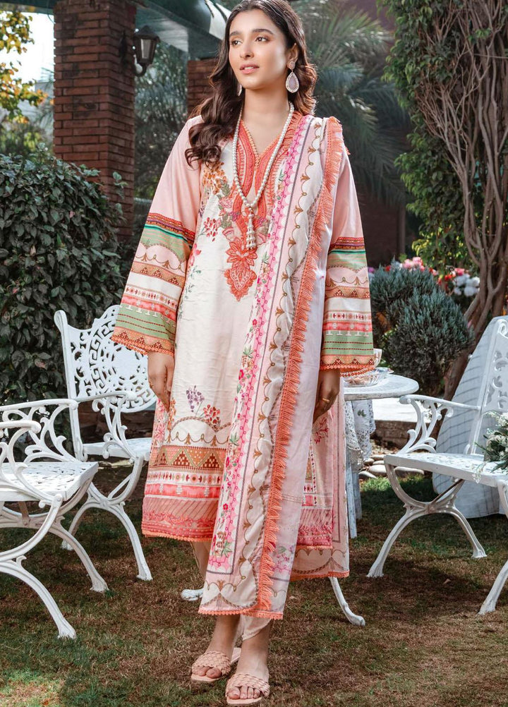 Umang By Motifz Embroidered Lawn Suits Unstitched 3 Piece MT22-U2 3242 - Summer Collection