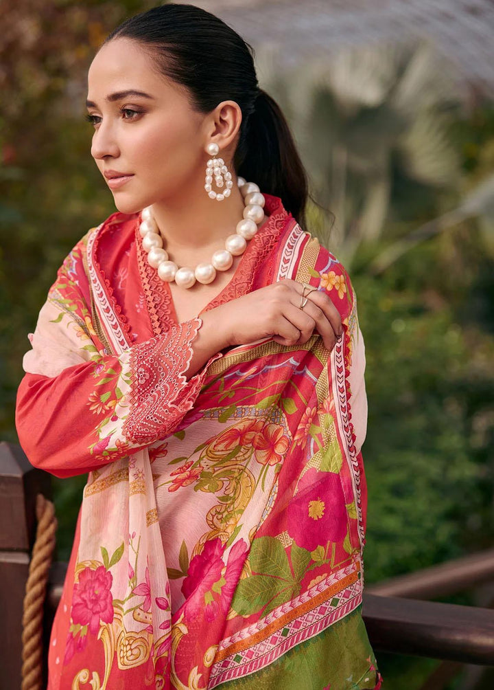 Umang By Motifz Embroidered Lawn Suits Unstitched 3 Piece MT23-U3 MWU03548 Asli - Summer Collection