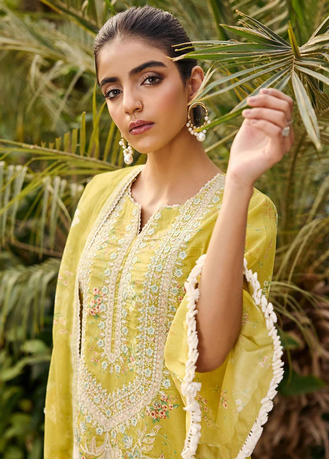 Umang By Motifz Embroidered Lawn Suits Unstitched 3 Piece MT23-U3 MWU03549 Define - Summer Collection