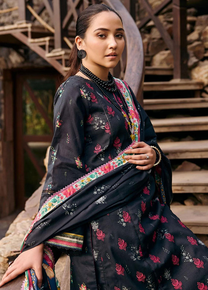 Umang By Motifz Embroidered Lawn Suits Unstitched 3 Piece MT23-U3 MWU03551 Dilara - Summer Collection