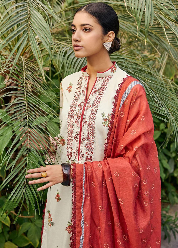 Umang By Motifz Embroidered Lawn Suits Unstitched 3 Piece MT23-U3 MWU03554 Gamze - Summer Collection