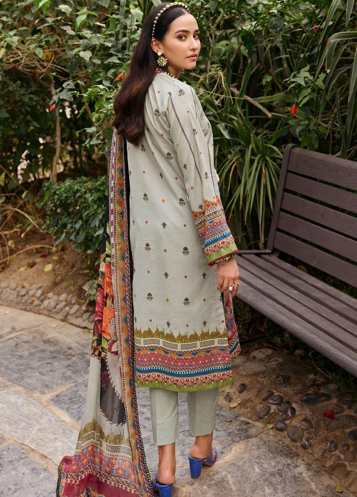 Umang By Motifz Embroidered Lawn Suits Unstitched 3 Piece MT23U-V2 3537-Ahem - Summer Collection
