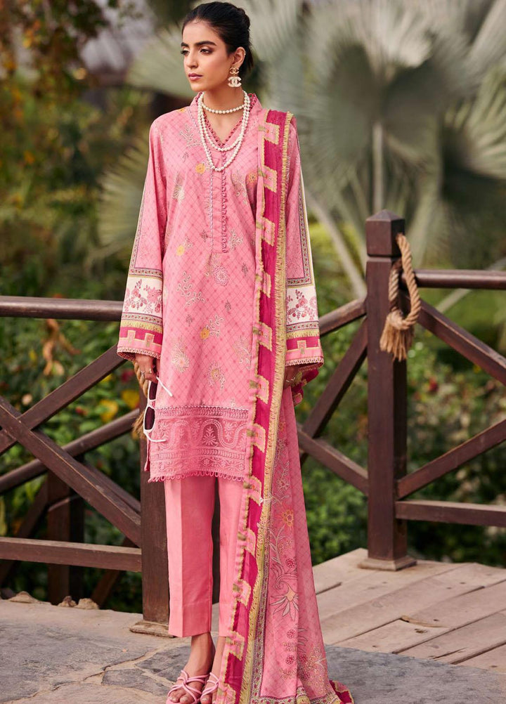 Umang By Motifz Embroidered Lawn Suits Unstitched 3 Piece MT23U-V2 3538-Rashi - Summer Collection