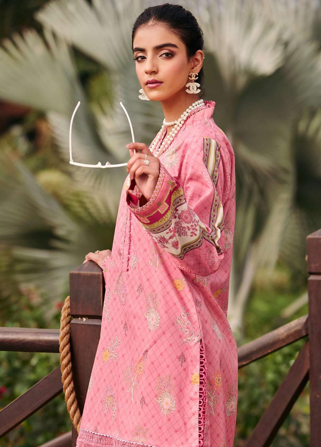 Umang By Motifz Embroidered Lawn Suits Unstitched 3 Piece MT23U-V2 3538-Rashi - Summer Collection