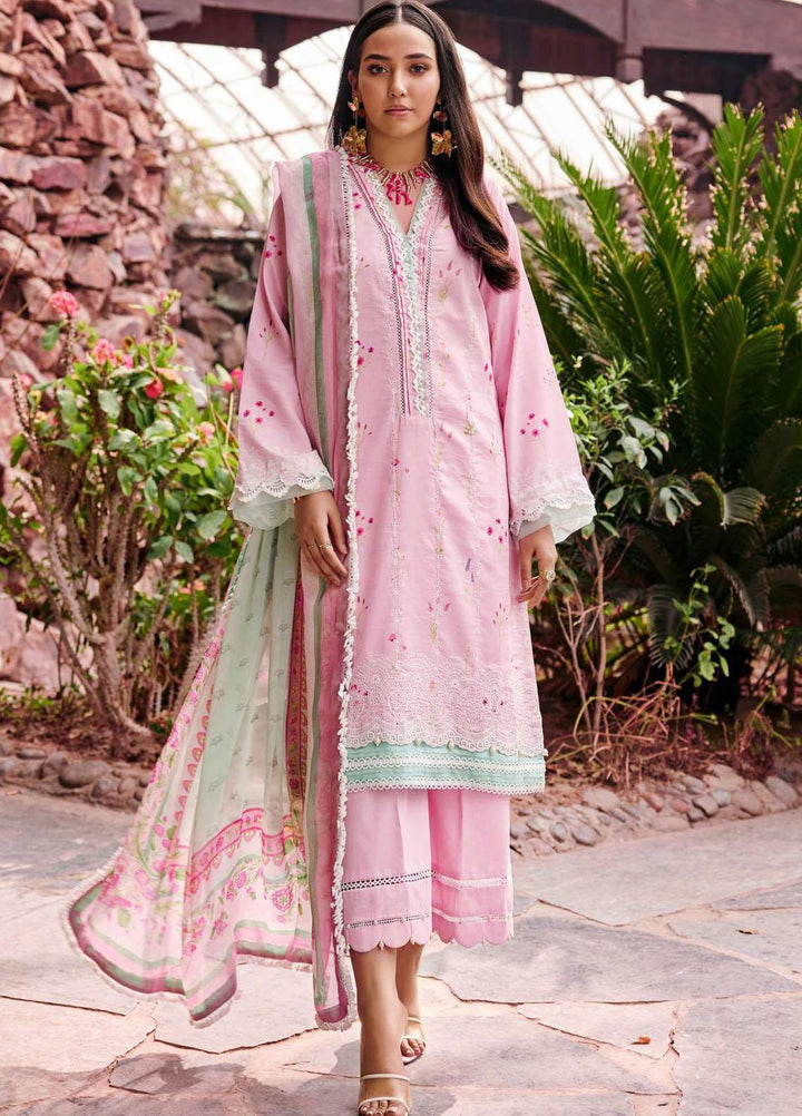 Umang By Motifz Embroidered Lawn Suits Unstitched 3 Piece MT23U-V2 3541-Naqsh - Summer Collection