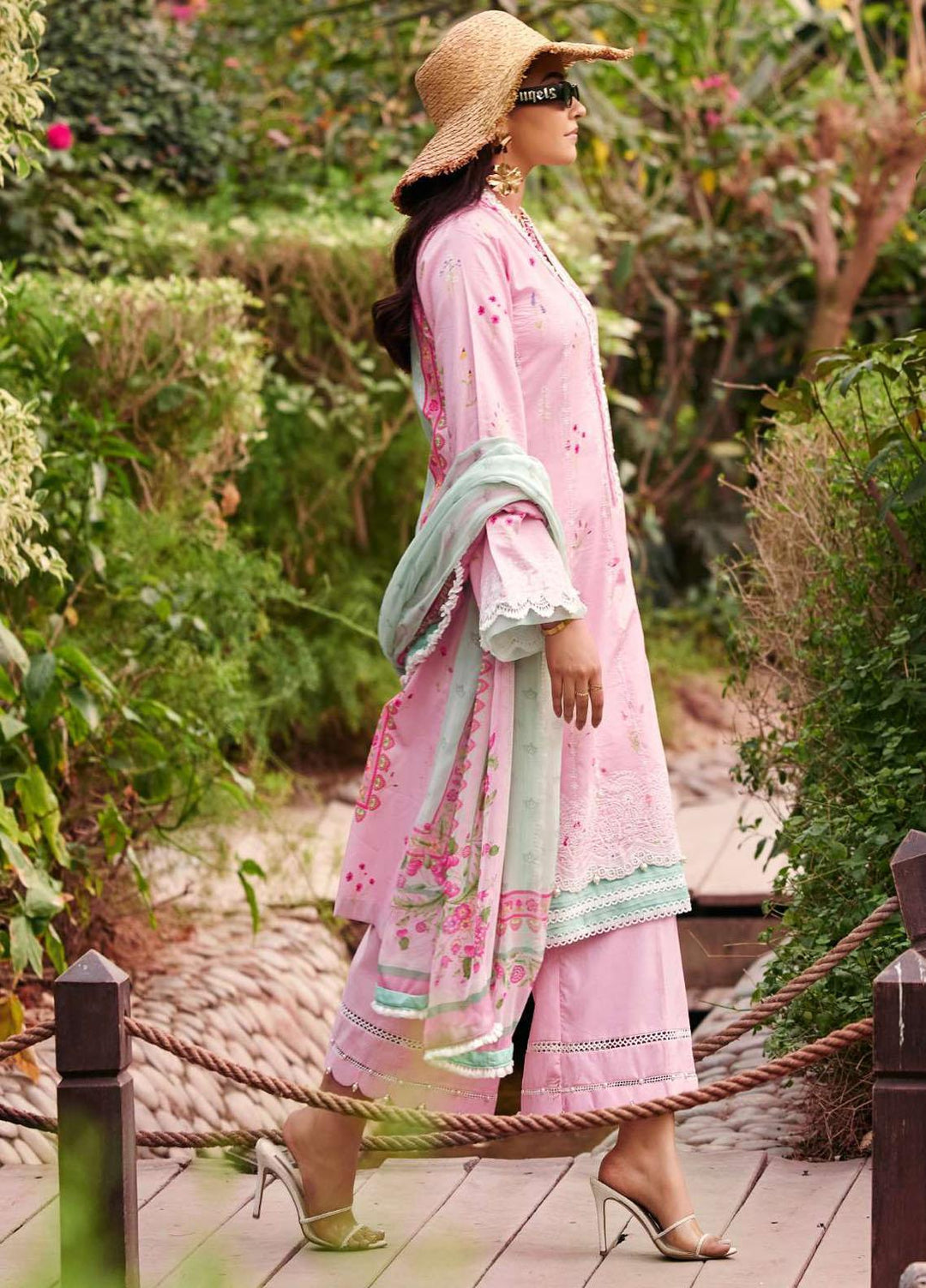 Umang By Motifz Embroidered Lawn Suits Unstitched 3 Piece MT23U-V2 3541-Naqsh - Summer Collection