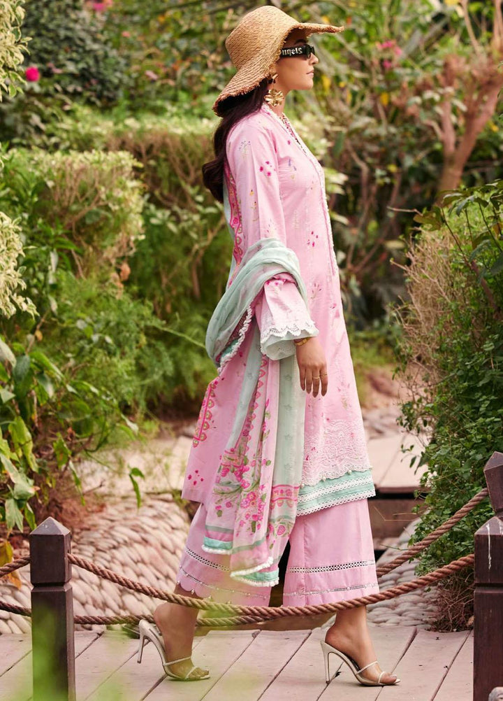 Umang By Motifz Embroidered Lawn Suits Unstitched 3 Piece MT23U-V2 3541-Naqsh - Summer Collection