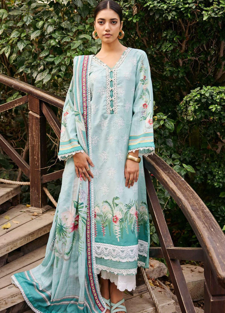 Umang By Motifz Embroidered Lawn Suits Unstitched 3 Piece MT23U-V2 3543-Bano - Summer Collection