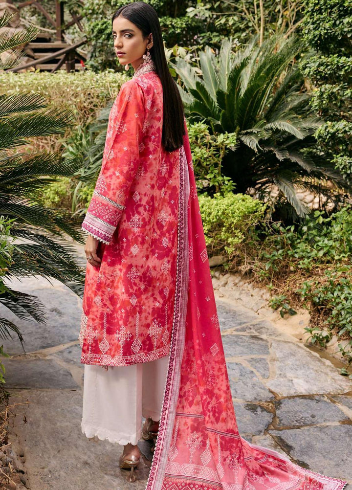 Umang By Motifz Embroidered Lawn Suits Unstitched 3 Piece MT23U MWU03530 Ocean Pearl - Summer Collection