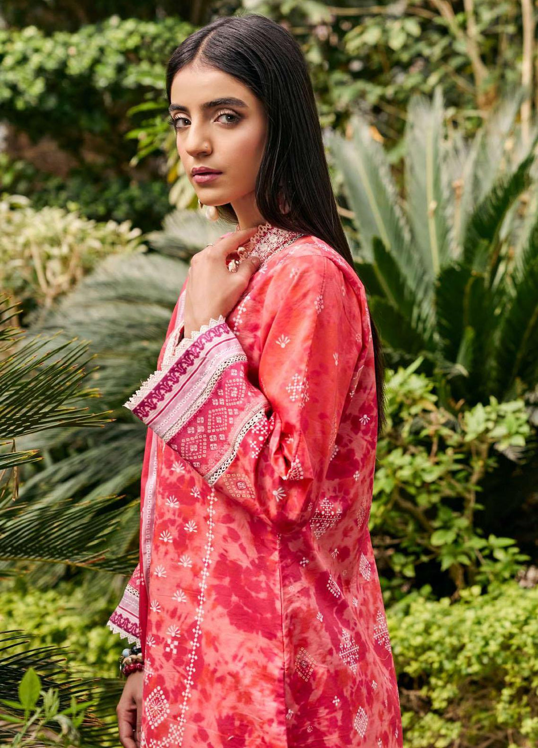 Umang By Motifz Embroidered Lawn Suits Unstitched 3 Piece MT23U MWU03530 Ocean Pearl - Summer Collection