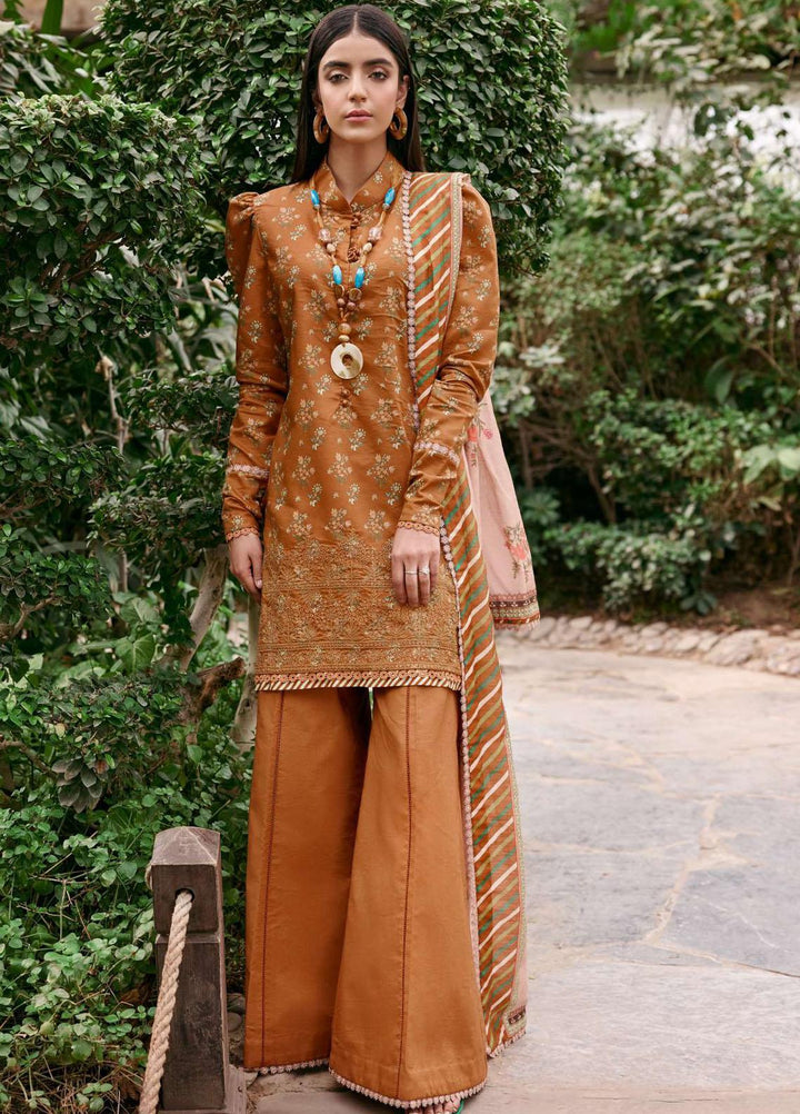 Umang By Motifz Embroidered Lawn Suits Unstitched 3 Piece MT23U MWU03533 Rosse - Summer Collection