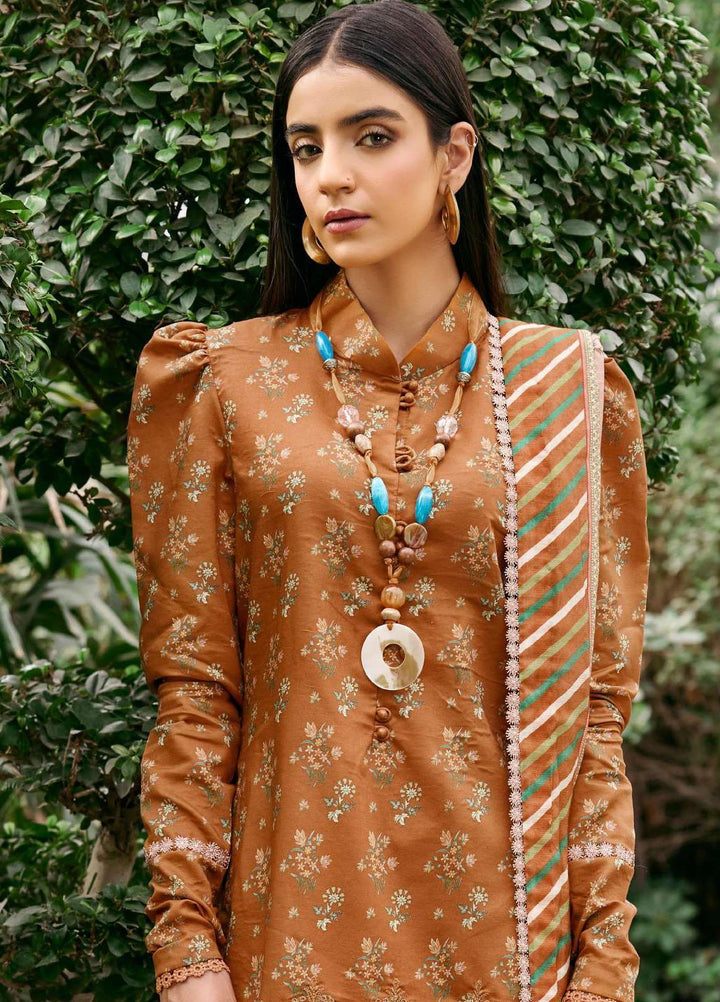 Umang By Motifz Embroidered Lawn Suits Unstitched 3 Piece MT23U MWU03533 Rosse - Summer Collection