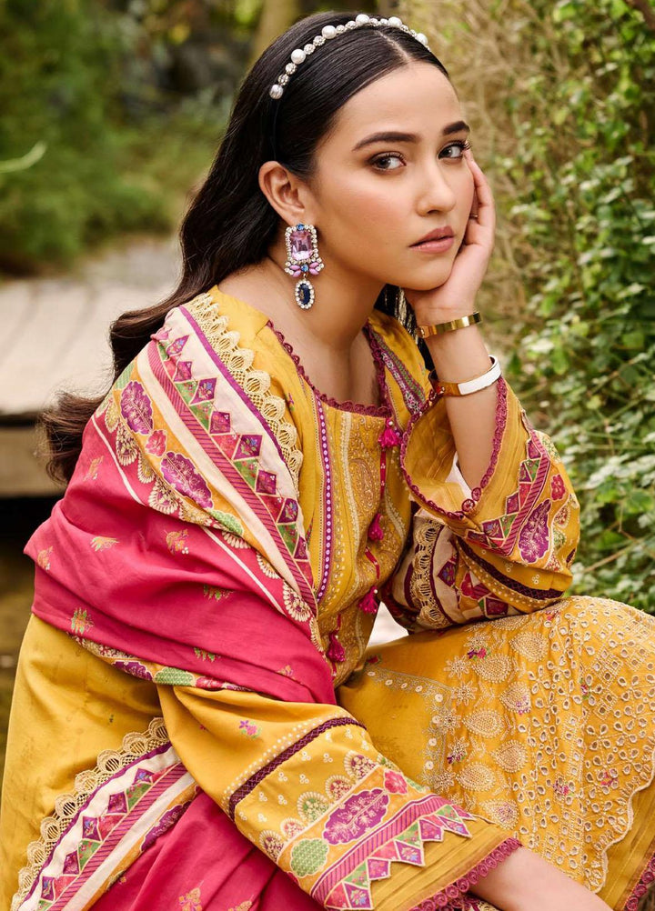 Umang By Motifz Embroidered Lawn Suits Unstitched 3 Piece MT23U MWU03534 Beryl - Summer Collection