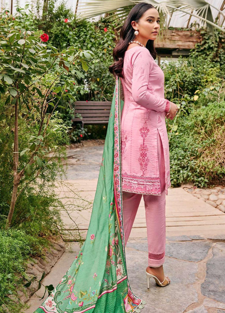 Umang By Motifz Embroidered Lawn Suits Unstitched 3 Piece MT23U MWU03536 Orchid - Summer Collection