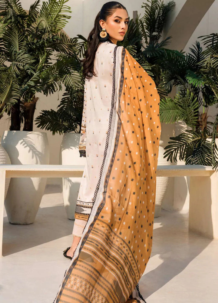 Umang By Motifz Embroidered Lawn Suit Unstitched 3 Piece MT24U 4632 Purvai - Summer Collection