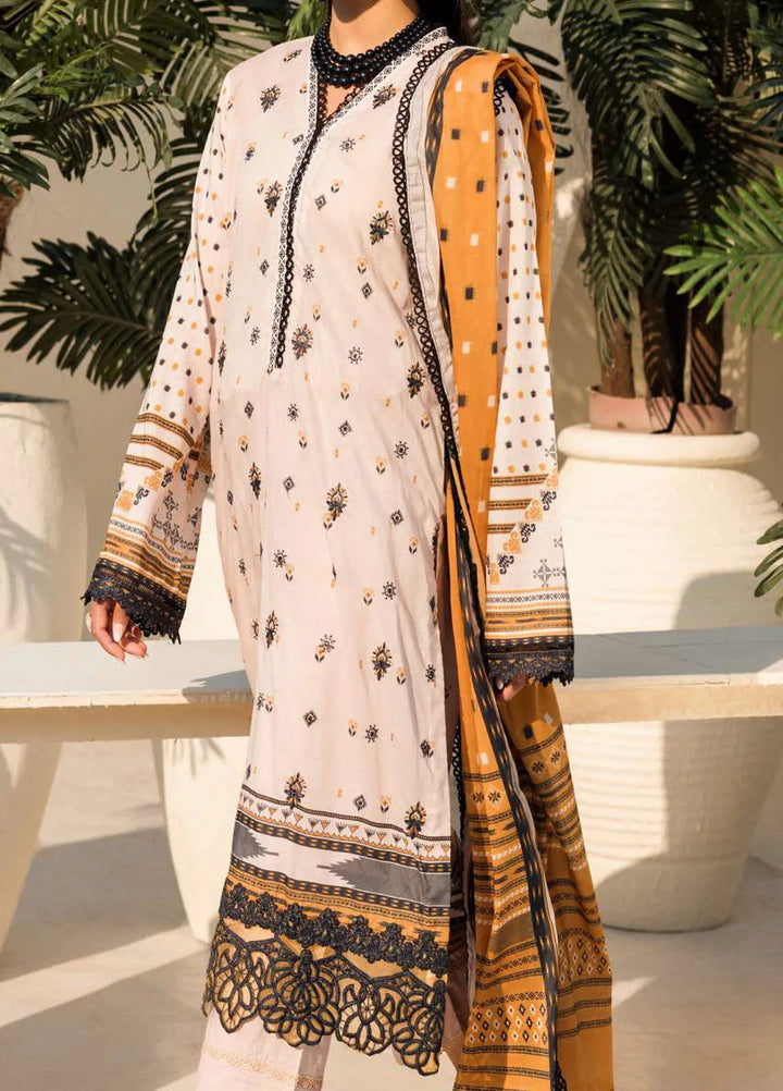 Umang By Motifz Embroidered Lawn Suit Unstitched 3 Piece MT24U 4632 Purvai - Summer Collection