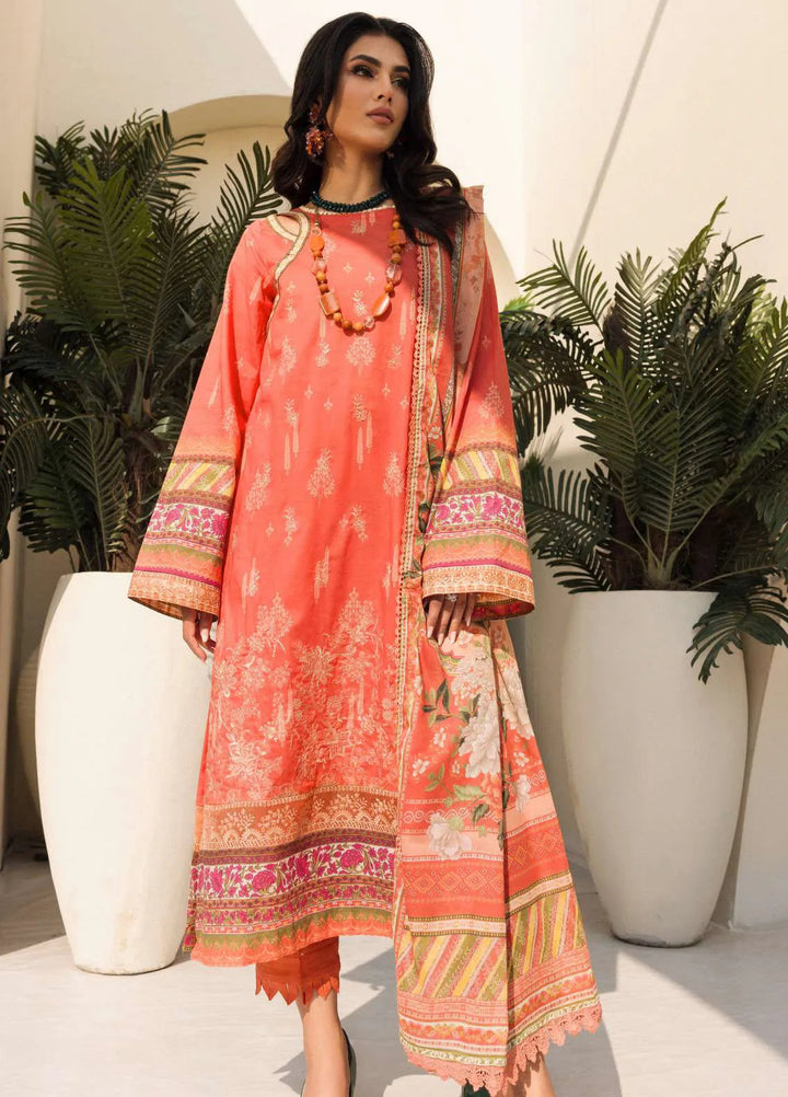 Umang By Motifz Embroidered Lawn Suit Unstitched 3 Piece MT24U 4633 Justajoo - Summer Collection