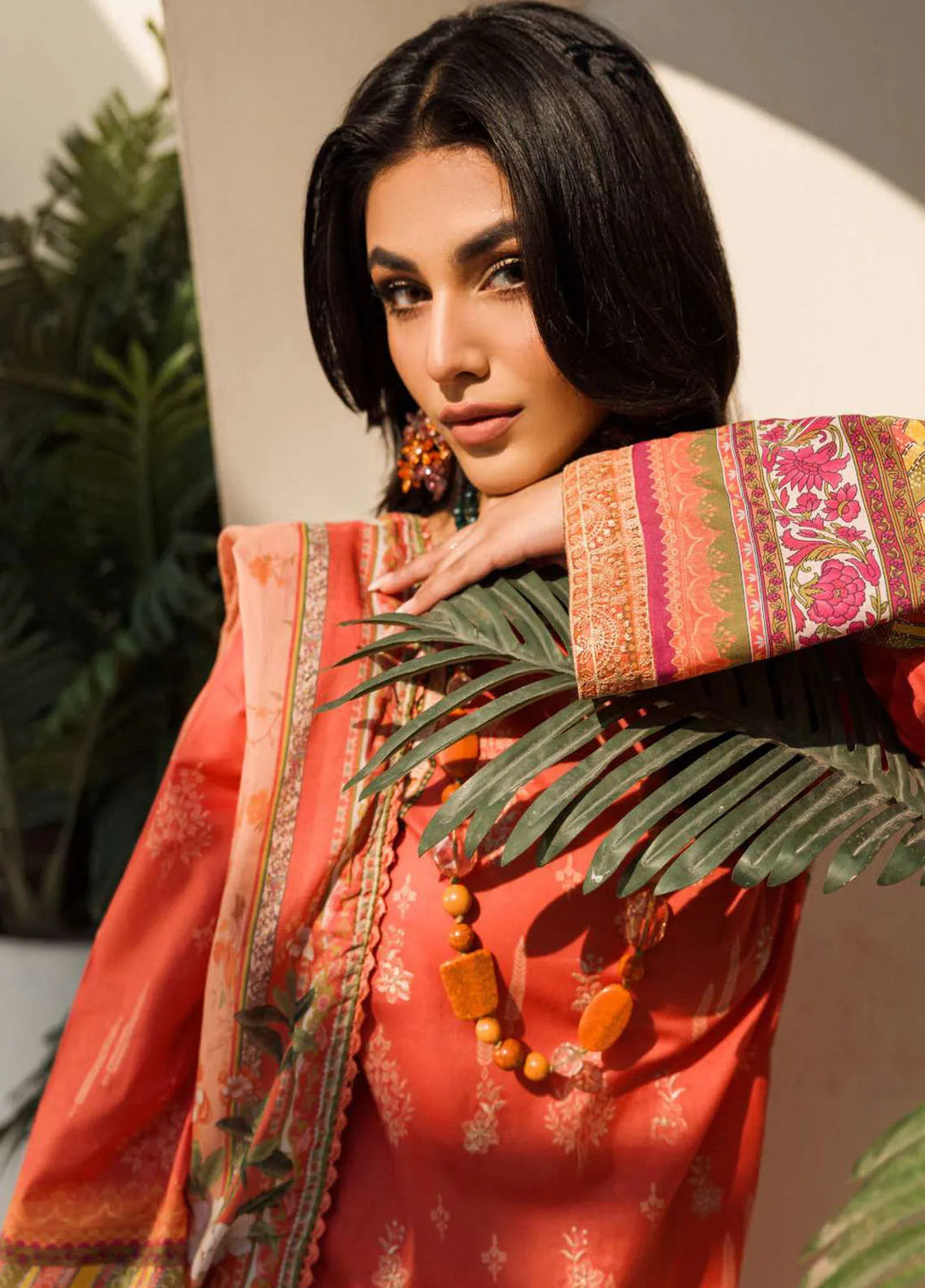 Umang By Motifz Embroidered Lawn Suit Unstitched 3 Piece MT24U 4633 Justajoo - Summer Collection