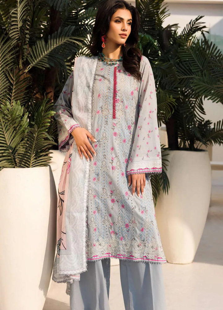 Umang By Motifz Embroidered Lawn Suit Unstitched 3 Piece MT24U 4634 Aaraish - Summer Collection