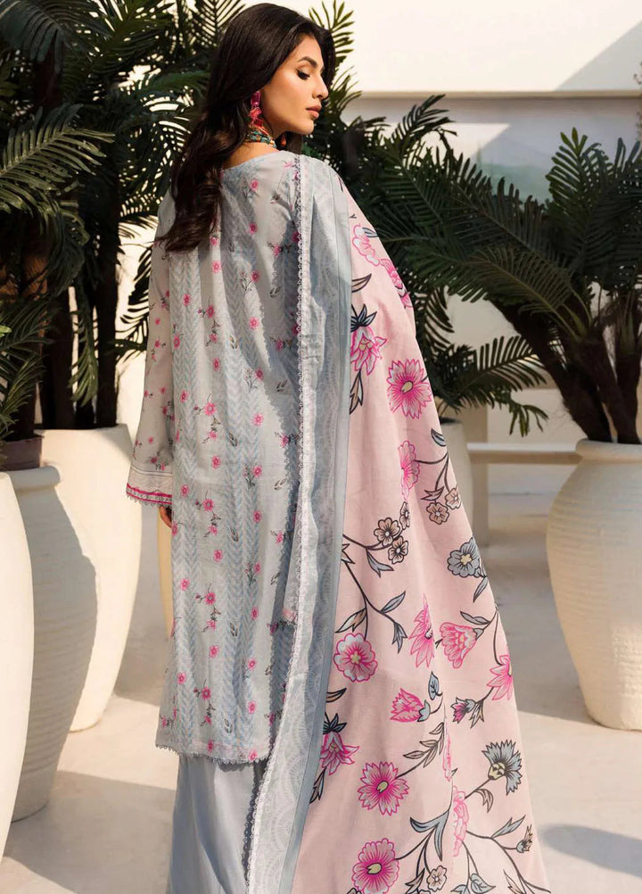 Umang By Motifz Embroidered Lawn Suit Unstitched 3 Piece MT24U 4634 Aaraish - Summer Collection