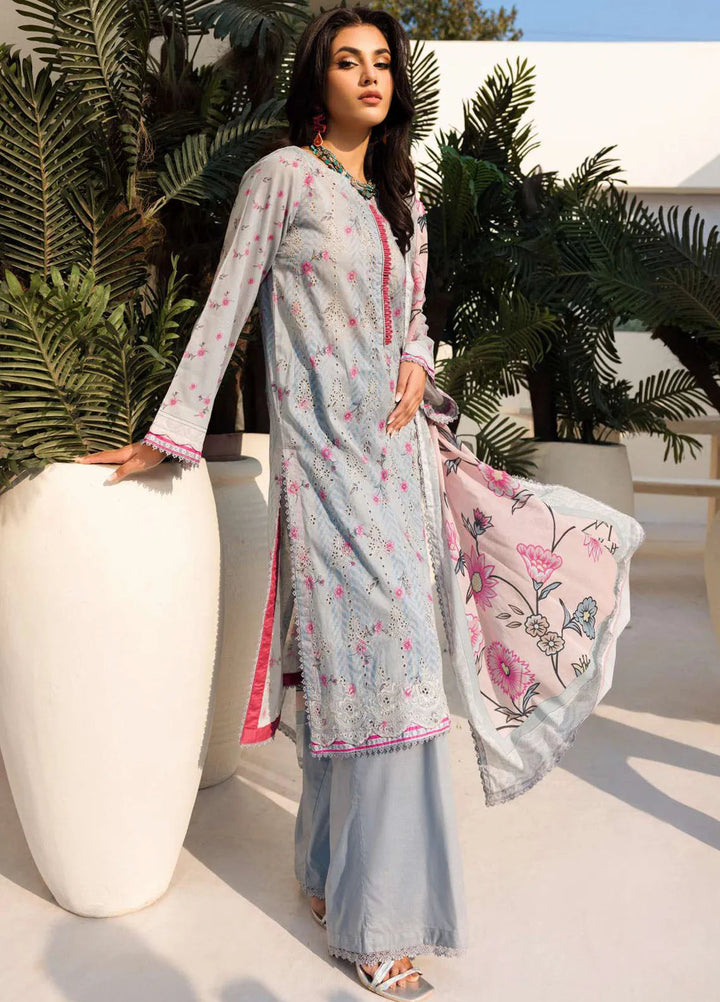 Umang By Motifz Embroidered Lawn Suit Unstitched 3 Piece MT24U 4634 Aaraish - Summer Collection