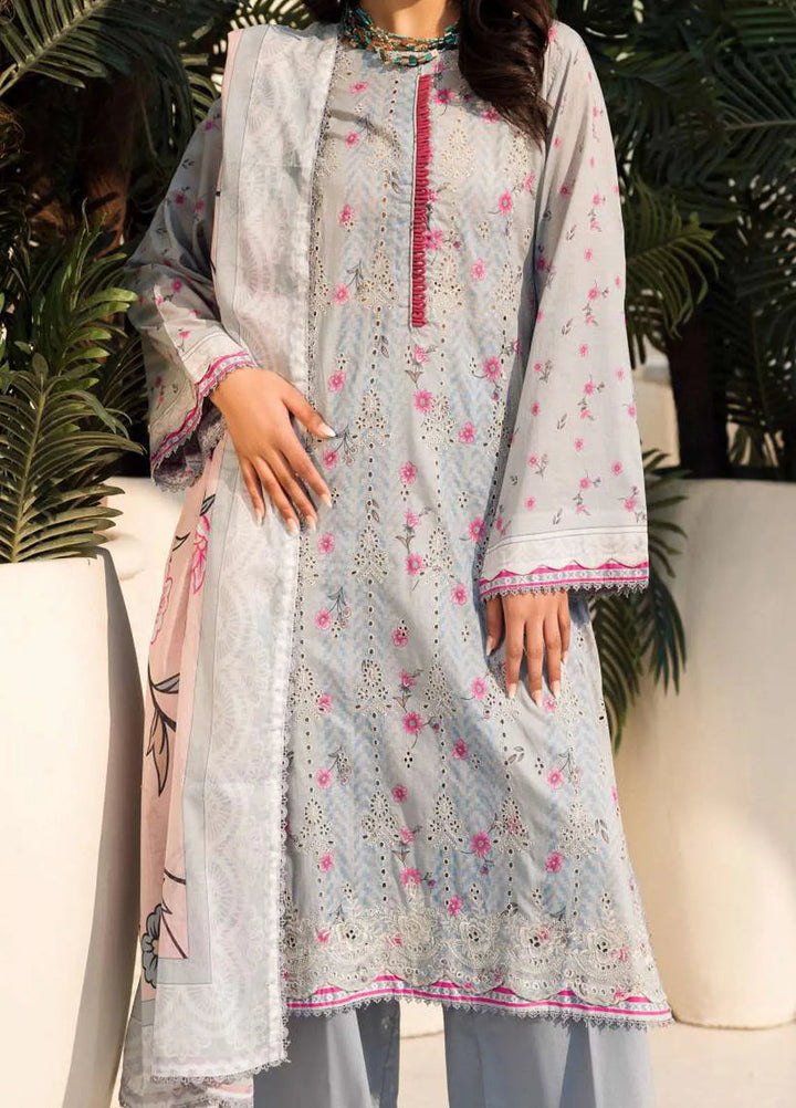 Umang By Motifz Embroidered Lawn Suit Unstitched 3 Piece MT24U 4634 Aaraish - Summer Collection