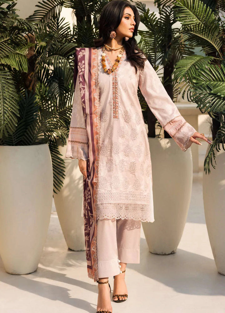Umang By Motifz Embroidered Lawn Suit Unstitched 3 Piece MT24U 4637 Deluxe - Summer Collection