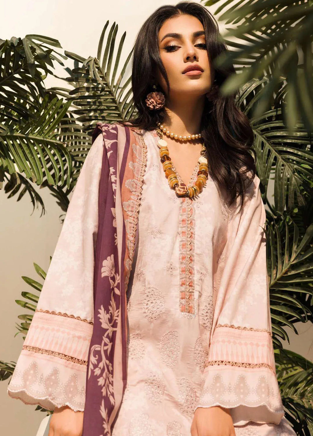 Umang By Motifz Embroidered Lawn Suit Unstitched 3 Piece MT24U 4637 Deluxe - Summer Collection