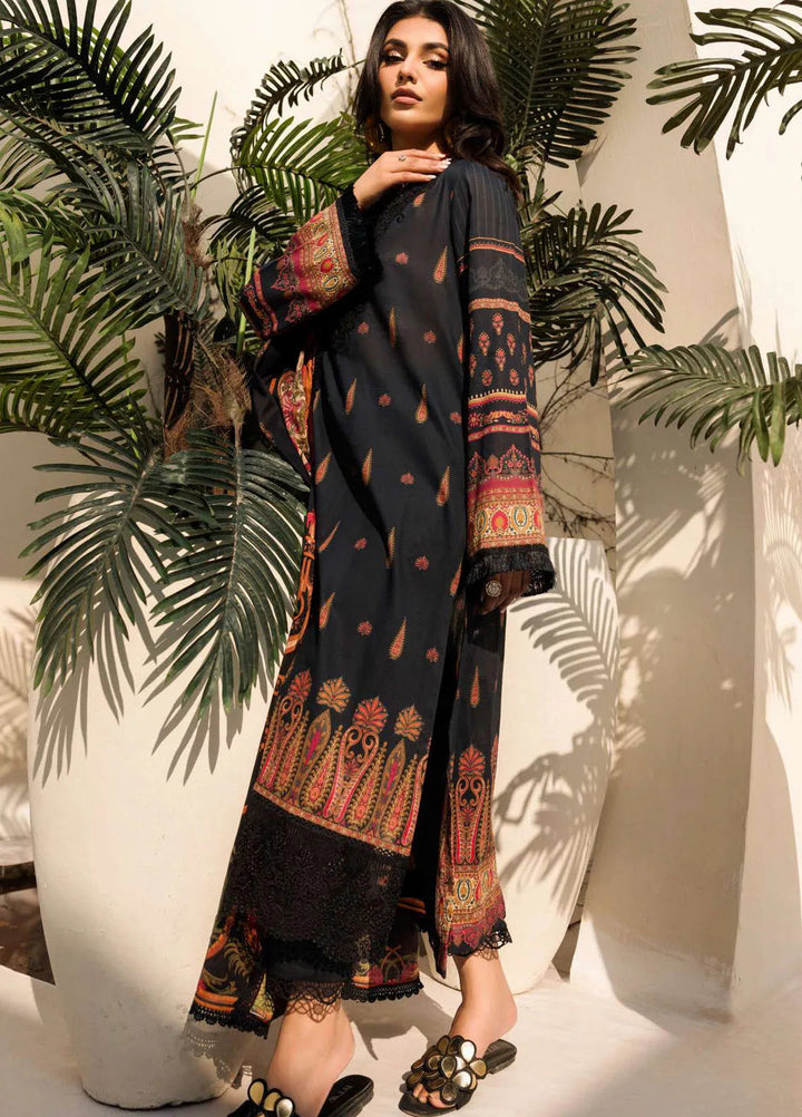 Umang By Motifz Embroidered Lawn Suit Unstitched 3 Piece MT24U 4638 Peridot - Summer Collection