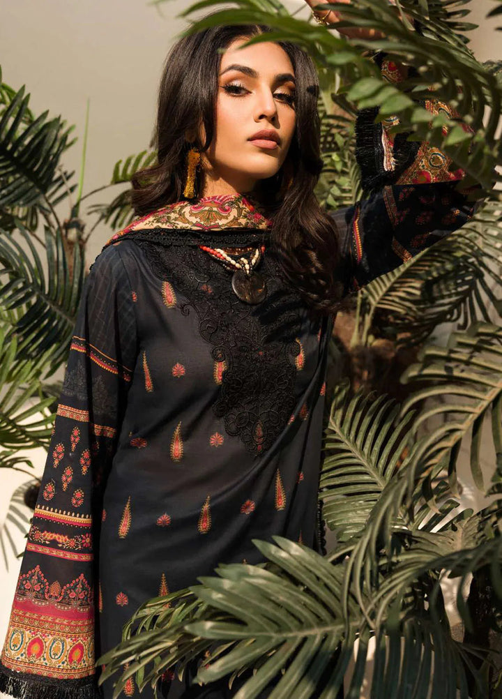 Umang By Motifz Embroidered Lawn Suit Unstitched 3 Piece MT24U 4638 Peridot - Summer Collection