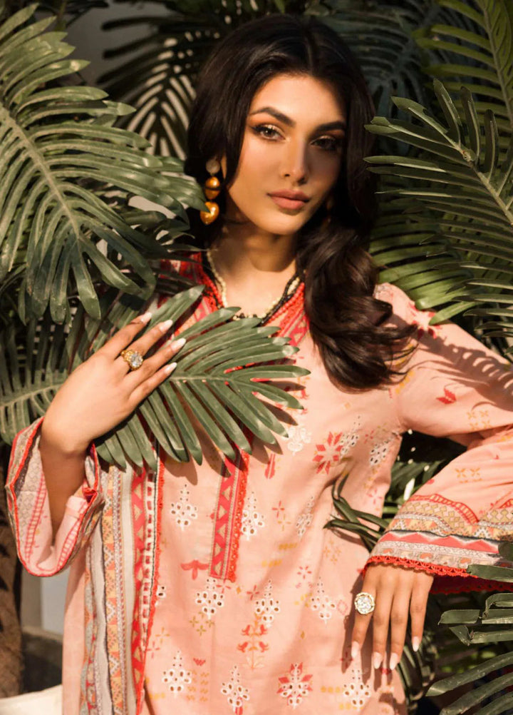 Umang By Motifz Embroidered Lawn Suit Unstitched 3 Piece MT24U 4639 Neelkamal - Summer Collection