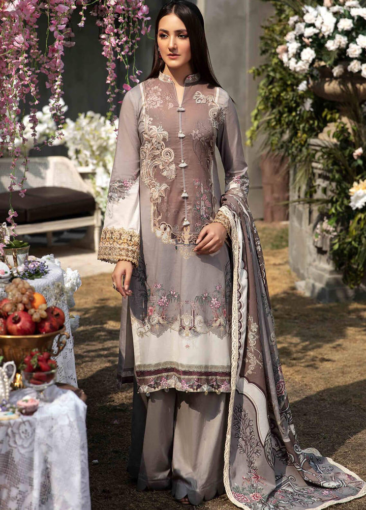 Umang by Motifz Embroidered Lawn Suits Unstitched 3 Piece MT21LU 2819 Botanical Garden - Summer Collection