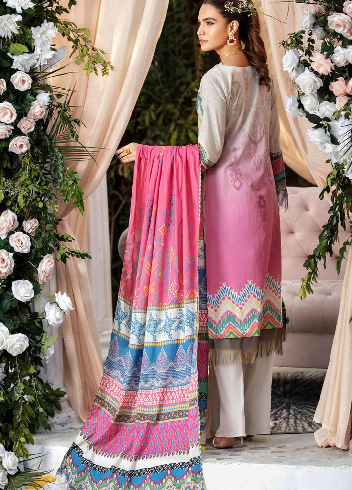 Umang by Motifz Embroidered Lawn Suits Unstitched 3 Piece MT21LU 2824 Ikat Mystery - Summer Collection