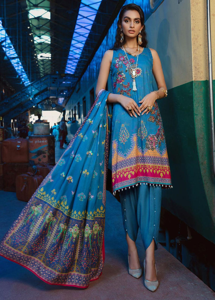 Umang by Motifz Embroidered Linen Suits Unstitched 3 Piece MT21UL 3062 Valerie - Winter Collection