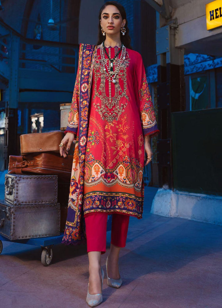 Umang by Motifz Embroidered Linen Suits Unstitched 3 Piece MT21UL 3063 Audriana - Winter Collection