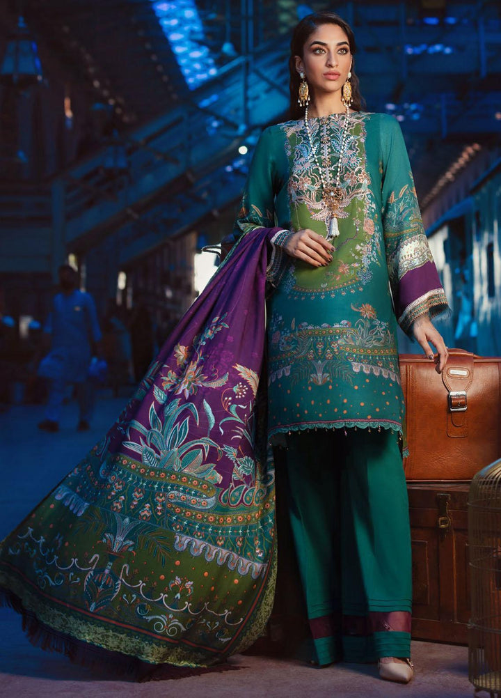 Umang by Motifz Embroidered Linen Suits Unstitched 3 Piece MT21UL 3067 Marisol - Winter Collection