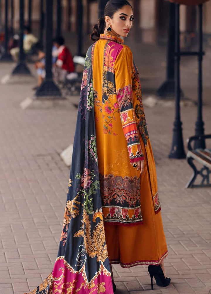Umang by Motifz Embroidered Linen Suits Unstitched 3 Piece MT21UL 3069 Cecily - Winter Collection