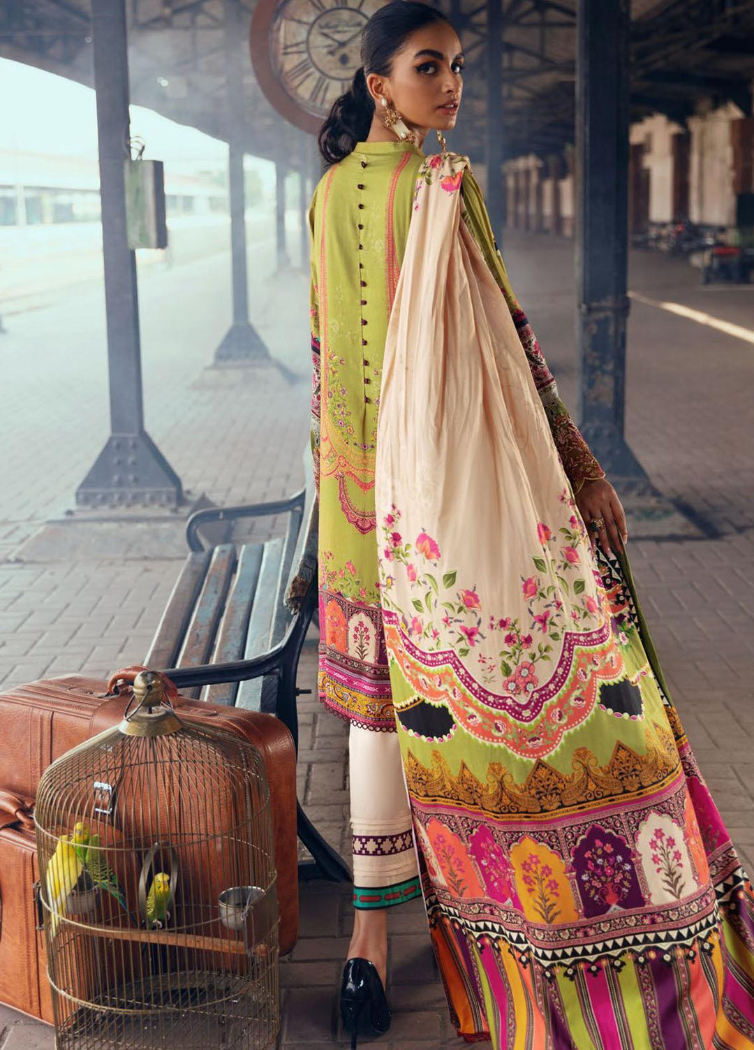 Umang by Motifz Embroidered Linen Suits Unstitched 3 Piece MT21UL 3070 Corrine - Winter Collection