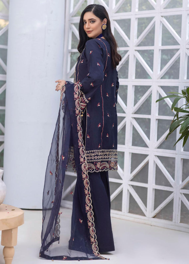 Umyas Embroidered Lawn Suits Unstitched 3 Piece UM22CL D-03 - Summer Collection