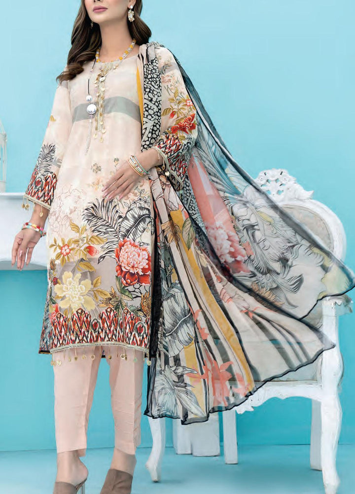 Universal By Sitara Printed Lawn Suits Unstitched 3 Piece SIT22U D-61 - Summer Collection