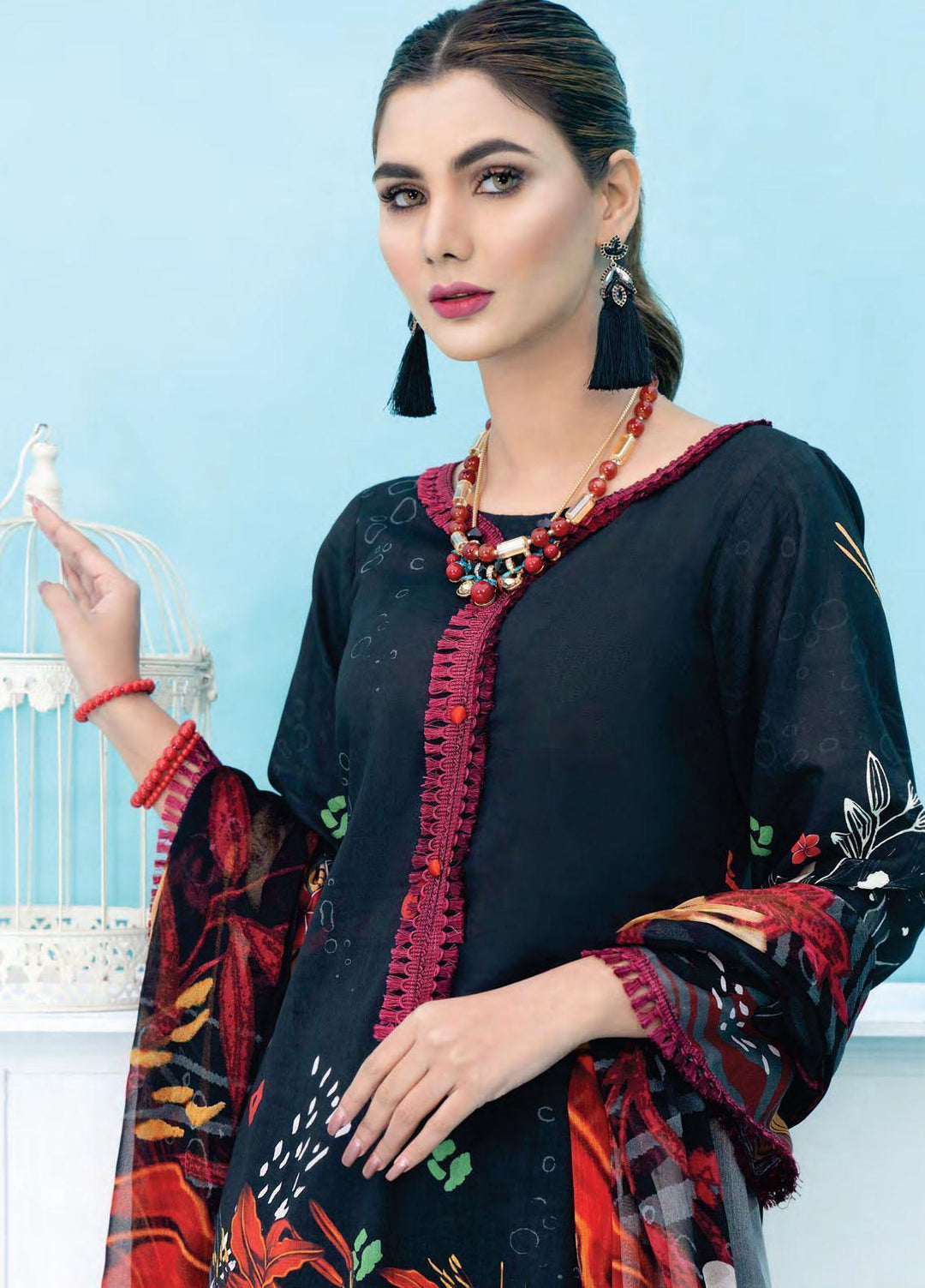 Universal By Sitara Printed Lawn Suits Unstitched 3 Piece SIT22U D-64 - Summer Collection