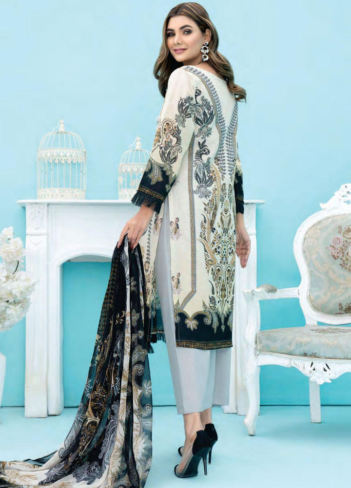 Universal By Sitara Printed Lawn Suits Unstitched 3 Piece SIT22U D-65 - Summer Collection