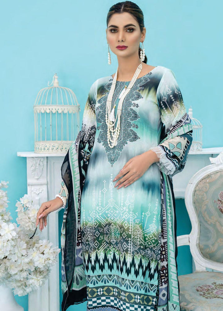 Universal By Sitara Printed Lawn Suits Unstitched 3 Piece SIT22U D-69 - Summer Collection