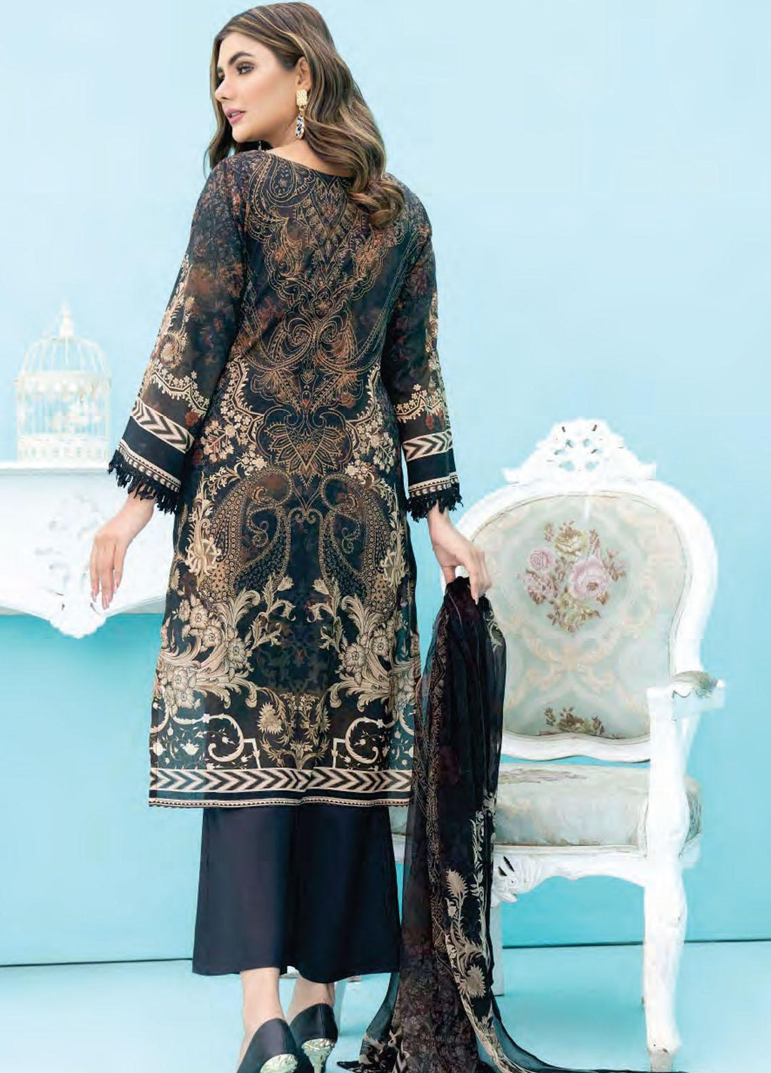 Universal By Sitara Printed Lawn Suits Unstitched 3 Piece SIT22U D-70 - Summer Collection