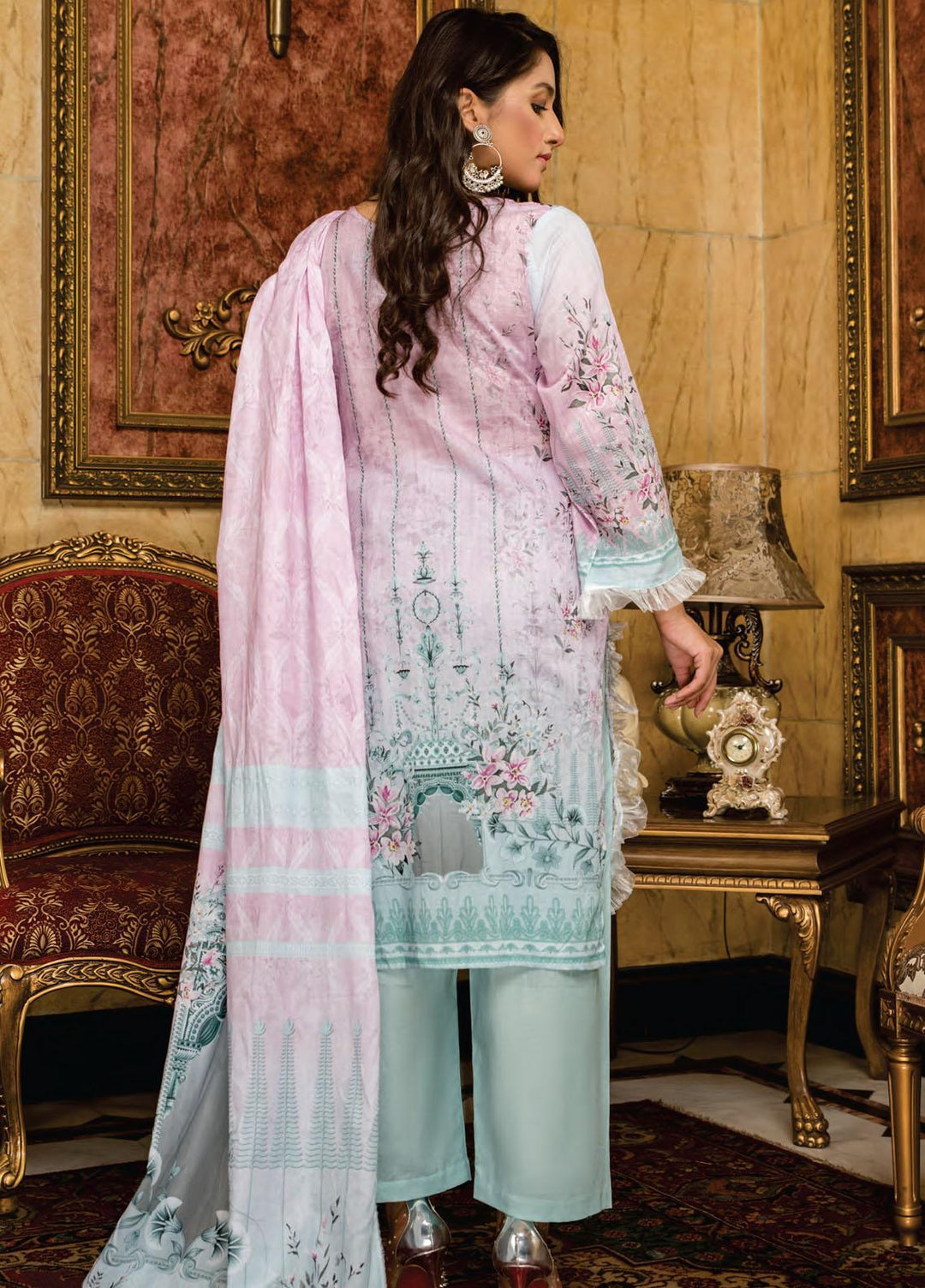 Universal by Sitara Printed Lawn Suits Unstitched 3 Piece SIT22UM D-45 - Summer Collection