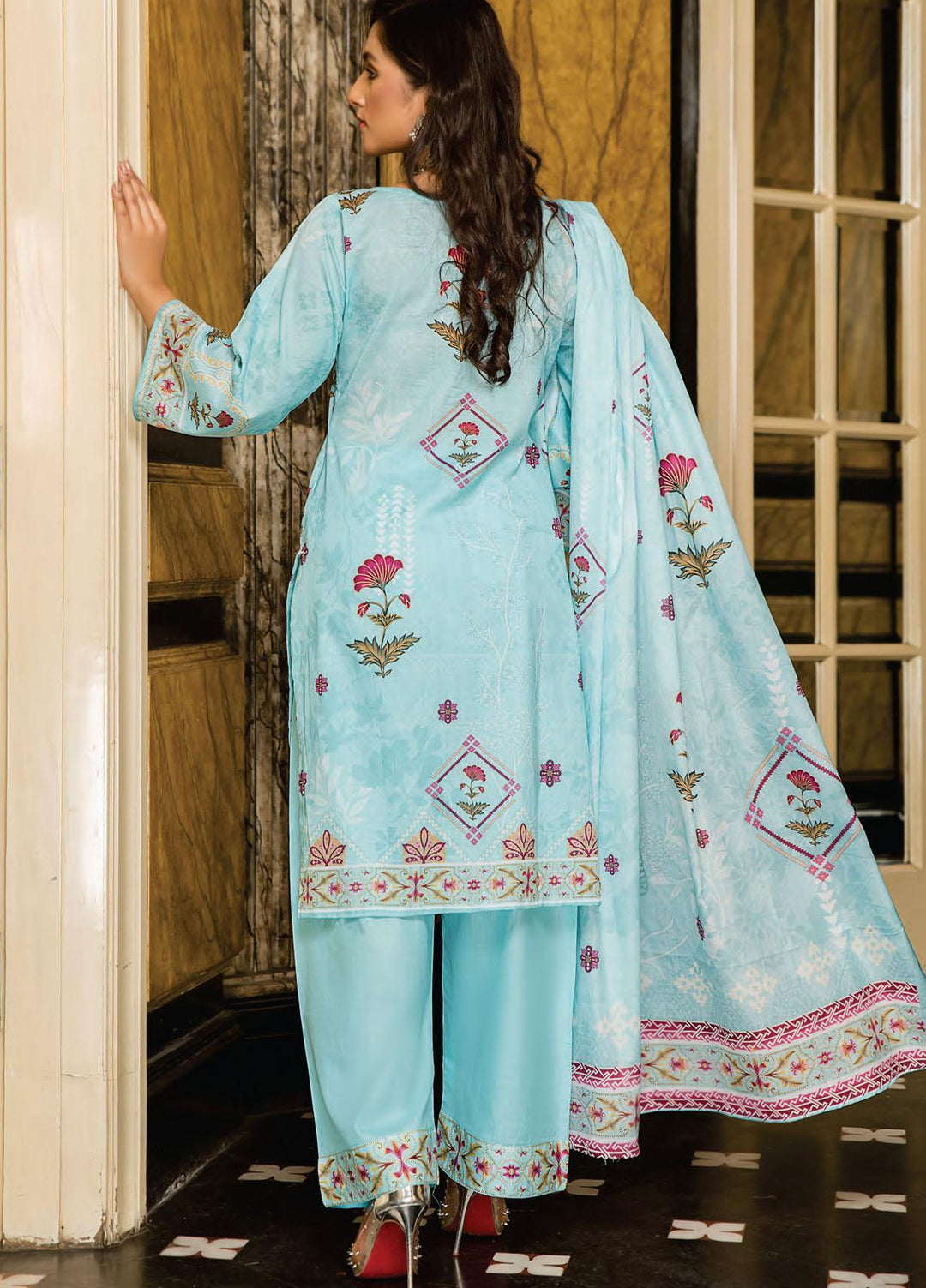 Universal by Sitara Printed Lawn Suits Unstitched 3 Piece SIT22UM D-46 - Summer Collection