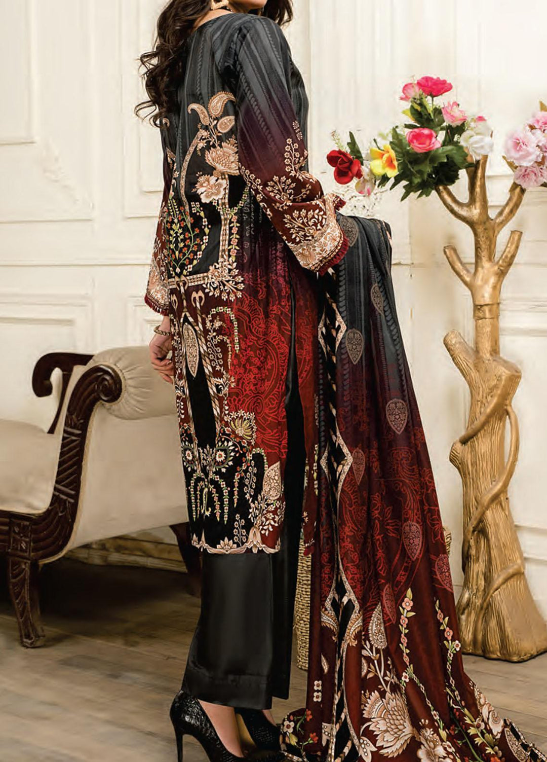 Universal By Sitara Printed Lawn Suits Unstitched 3 Piece SIT22US D-53 - Summer Collection