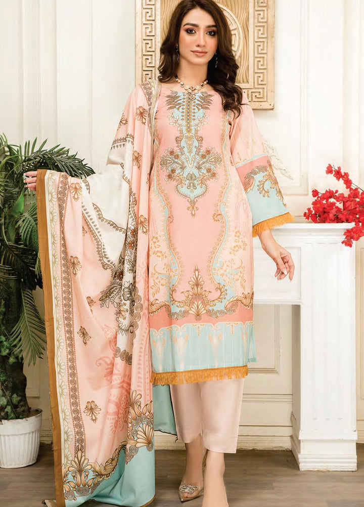 Universal By Sitara Printed Lawn Suits Unstitched 3 Piece SIT22US D-54 - Summer Collection