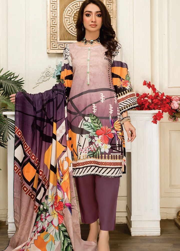 Universal By Sitara Printed Lawn Suits Unstitched 3 Piece SIT22US D-55 - Summer Collection