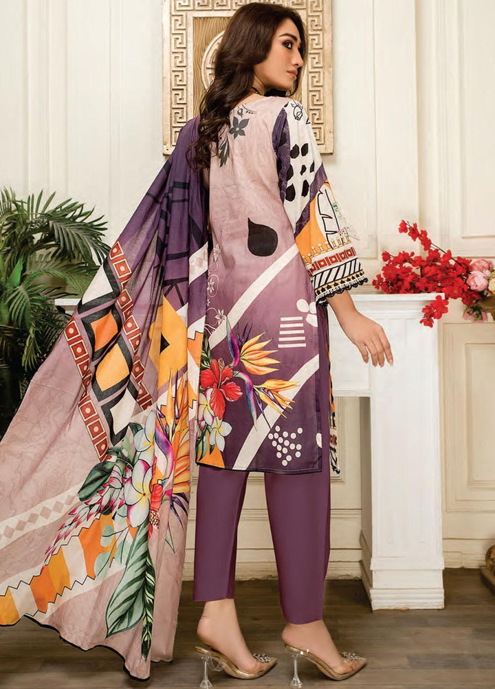 Universal By Sitara Printed Lawn Suits Unstitched 3 Piece SIT22US D-55 - Summer Collection